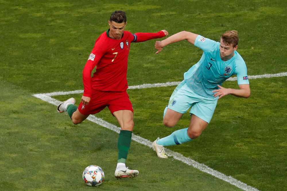 Ronaldo i De Liht, Foto: Reuters