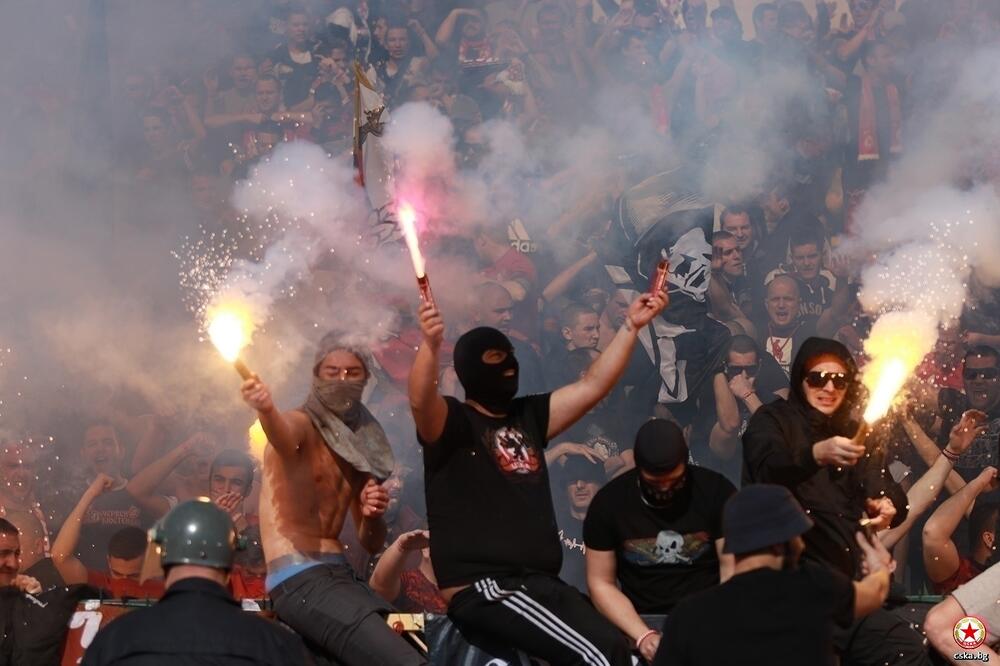 Navijači CSKA iz Sofije, Foto: CSKA Sofia