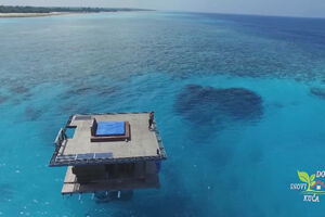 Polupodvodni hotel u Zanzibaru