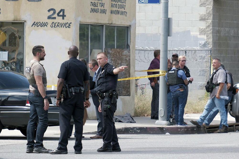 Policija na mjestu zločina, Foto: AP