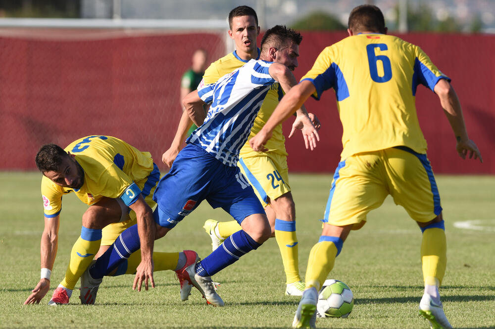 Sa utakmice Podgorica - Budućnost u subotu, Foto: Savo PRELEVIC