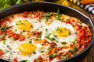 Šakšuka - specijalitet od povrća i jaja