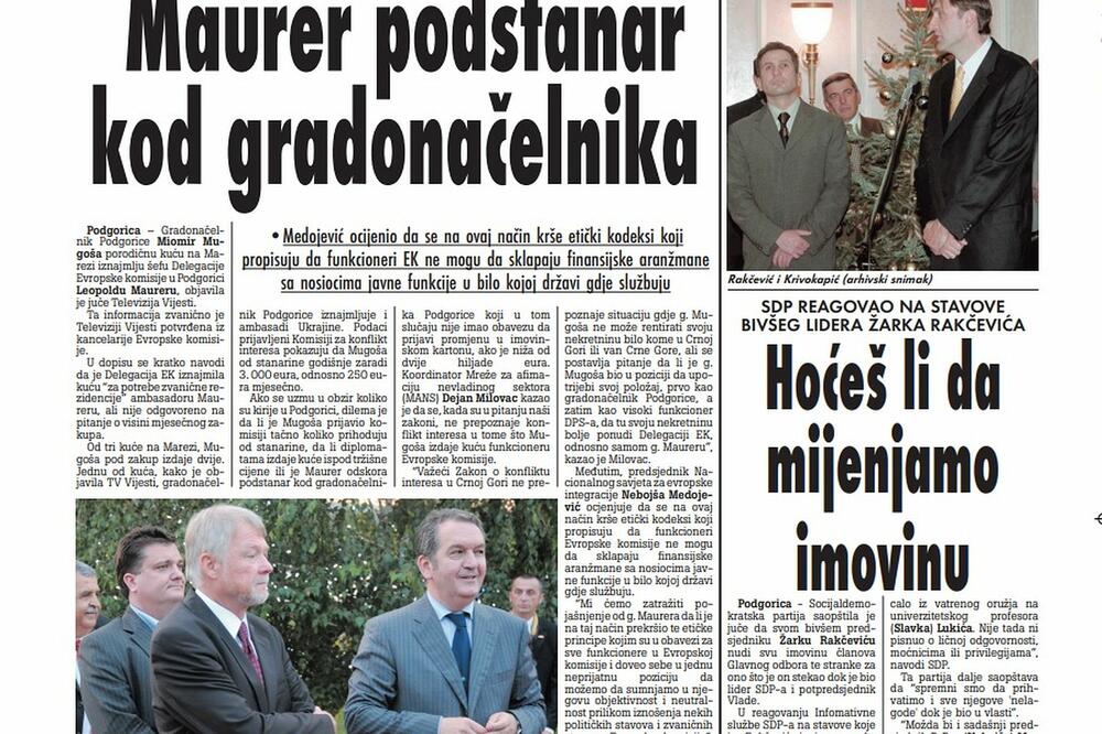 Stranica "Vijesti" od 23. avgusta 2019.