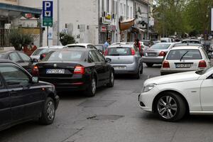 Za četiri godine broj automobila u Podgorici povećan za petinu