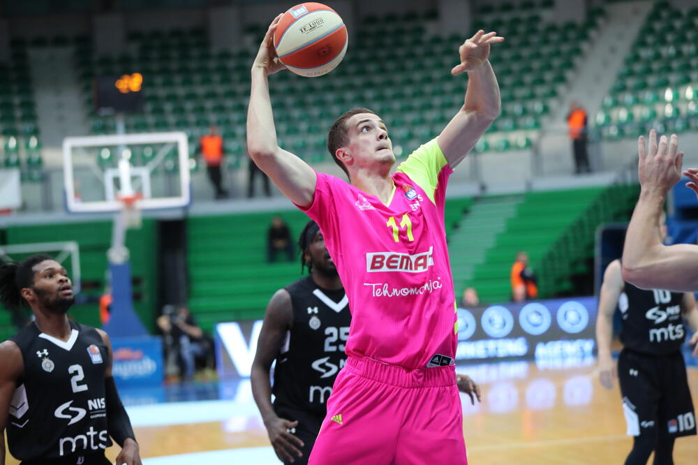 Marko Simonović na večerašnjoj utakmici, Foto: Aba-liga.com
