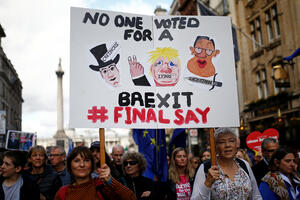 "Moris a ne Boris": Demonstracije protiv Bregzita u Londonu