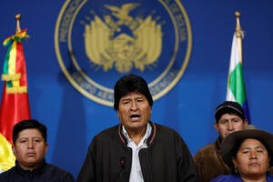 Evo Morales podnio ostavku na mjesto predsjednika Bolivije