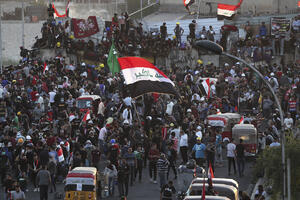 Demonstranti u Iraku preuzeli kontrolu nad centralnim trgom Bagdada