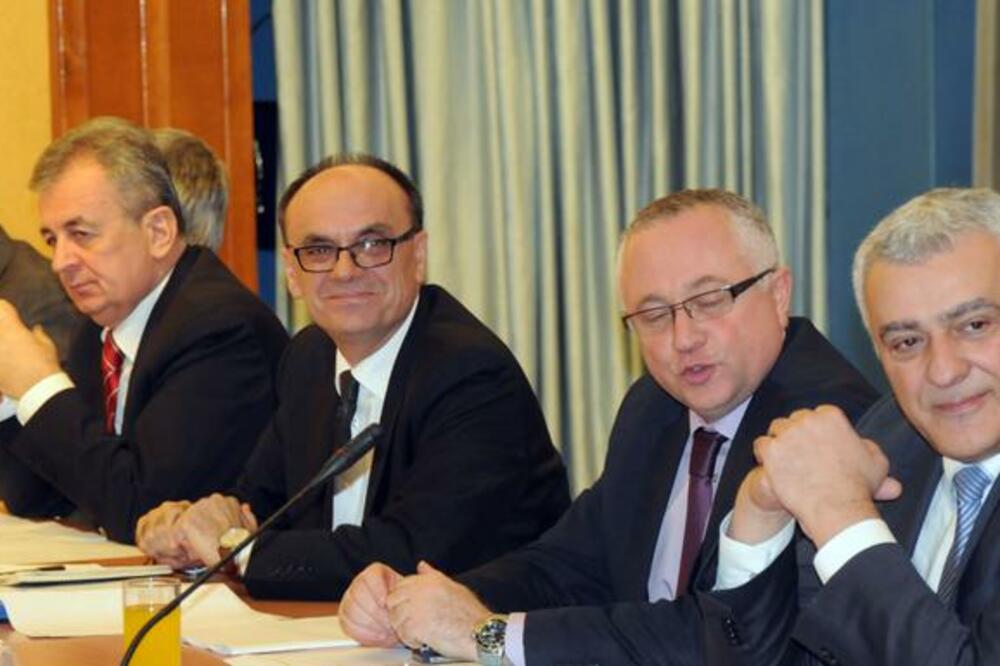 Škrelja i Mandić u ranijem sazivu Odbora za bezbjednost (arhiva), Foto: Luka Zeković