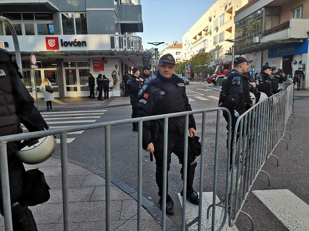 Policija na ulicama Podgorice