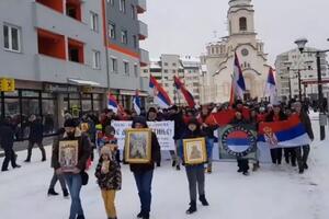 Protesti u Republici Srpskoj zbog usvajanja Zakona o slobodi...
