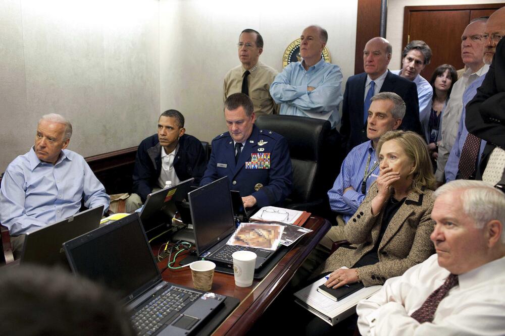 Momenat odluke: Članovi američke administracije tokom operacije protiv Osame bin Ladena 2011., Foto: AP