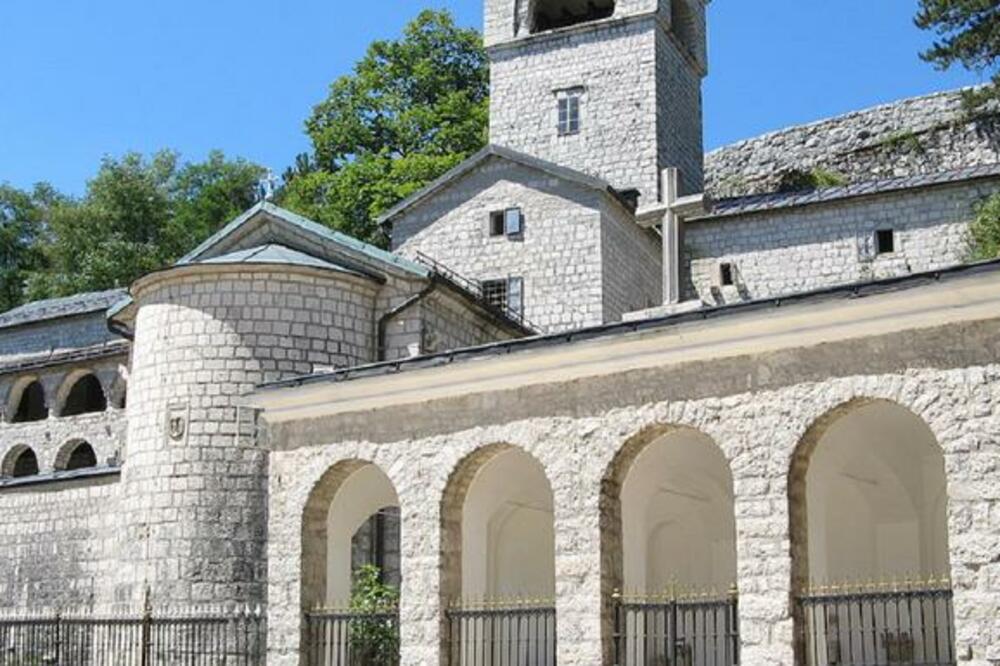 Cetinjski manastir/ilustracija, Foto: Wikimedia Commons/Koroner, Wikimedia Commons/Koroner, Wikimedia Commons/Koroner