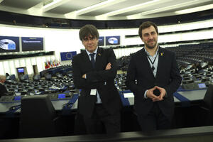 Pudždemon prvi put na sjednici Evropskog parlamenta