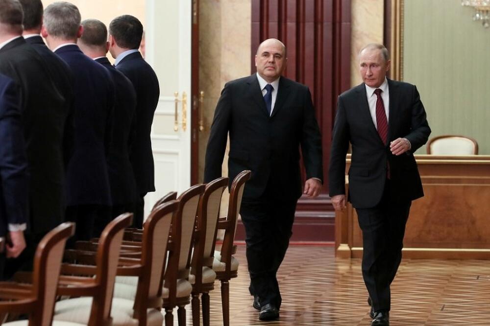 Mišustin i Putin, Foto: Reuters