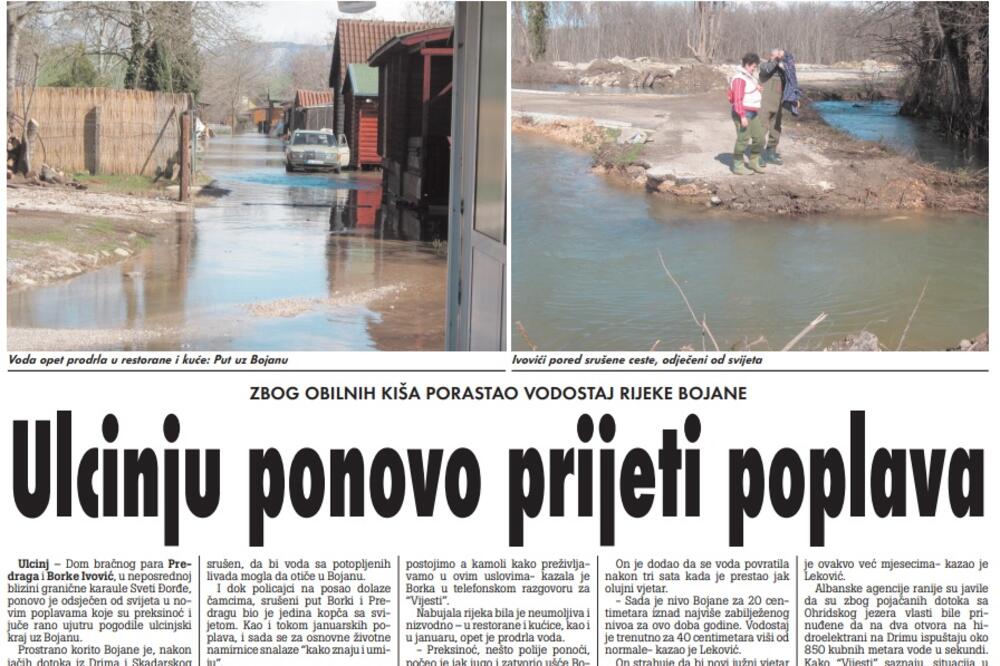 Strana "Vijesti" od 28. februara 2010., Foto: Arhiva Vijesti