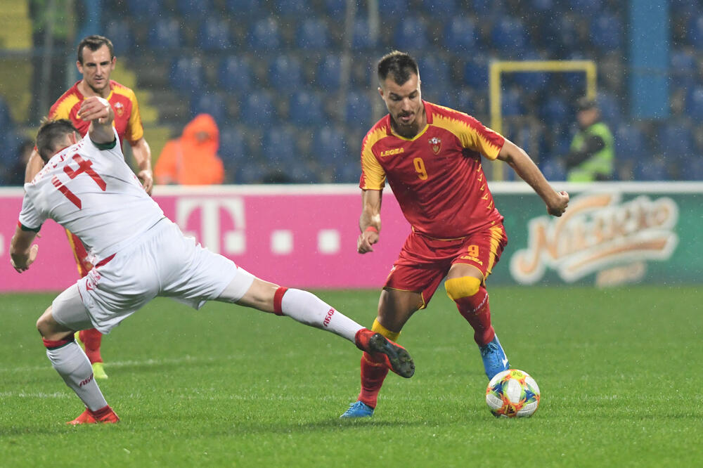 Crna Gora je posljednji meč odigrala u novembru protiv Bjelorusije, Foto: Savo Prelević