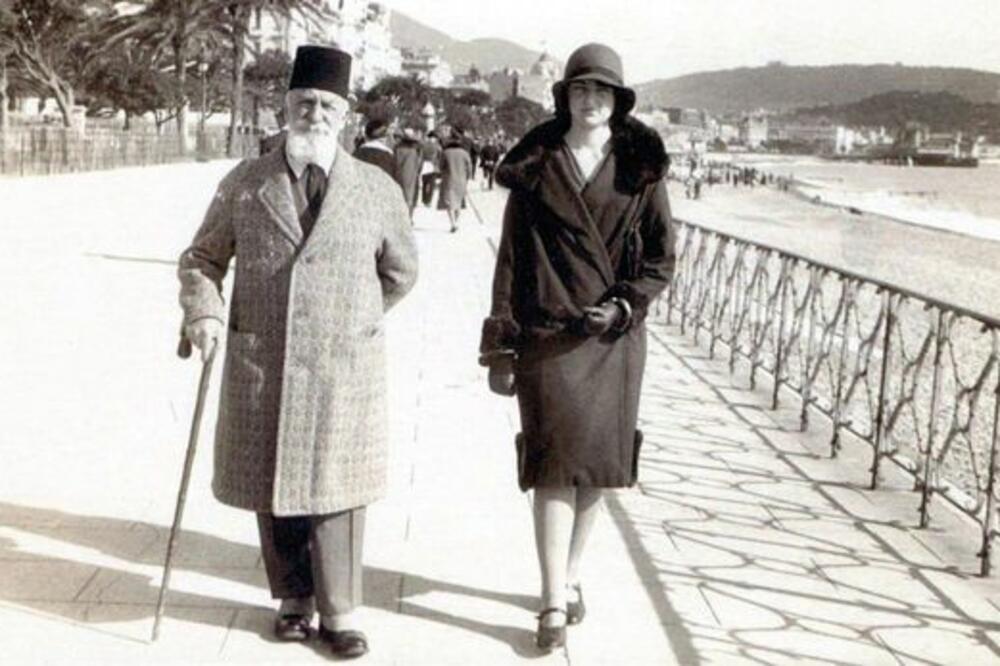 Abdulmedžid II u šetnji sa kćerkom, Foto: Wikimedia Commons