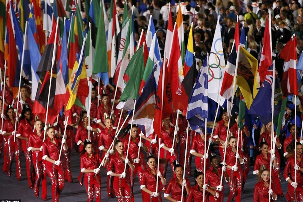 Detalj sa otvaranja Olimpijskih igara, Foto: Reuters