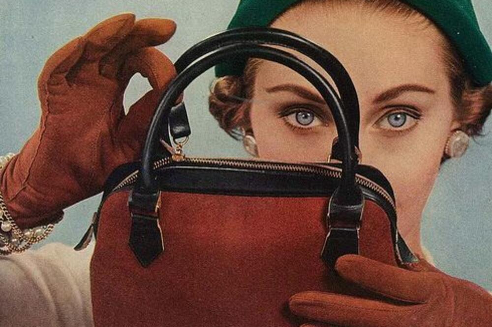 Reklama za torbu u sezoni zima 1937/1938, Foto: Pinterest