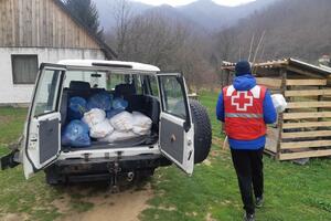 Kolašin: Volonteri CK prethodnih dana obišli više od 50 porodica
