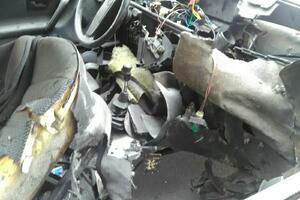 Eksplozija u Beranama: Uništeno vozilo policijskog inspektora