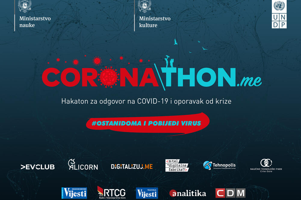 coronathon, Foto: Printscreen