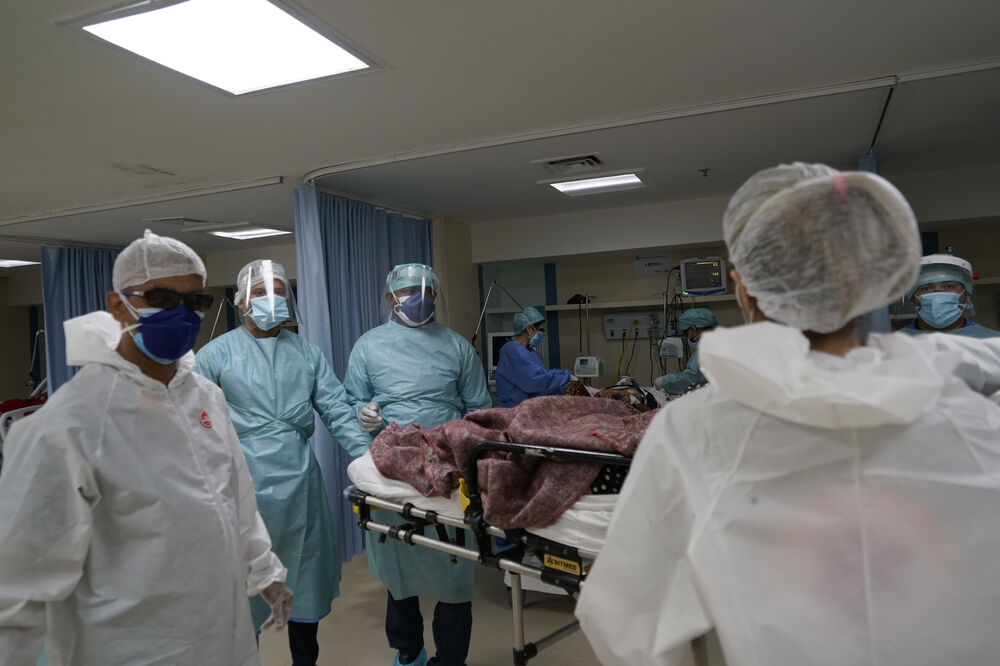 Detalj iz jedne brazilske bolnice, Foto: Beta/AP
