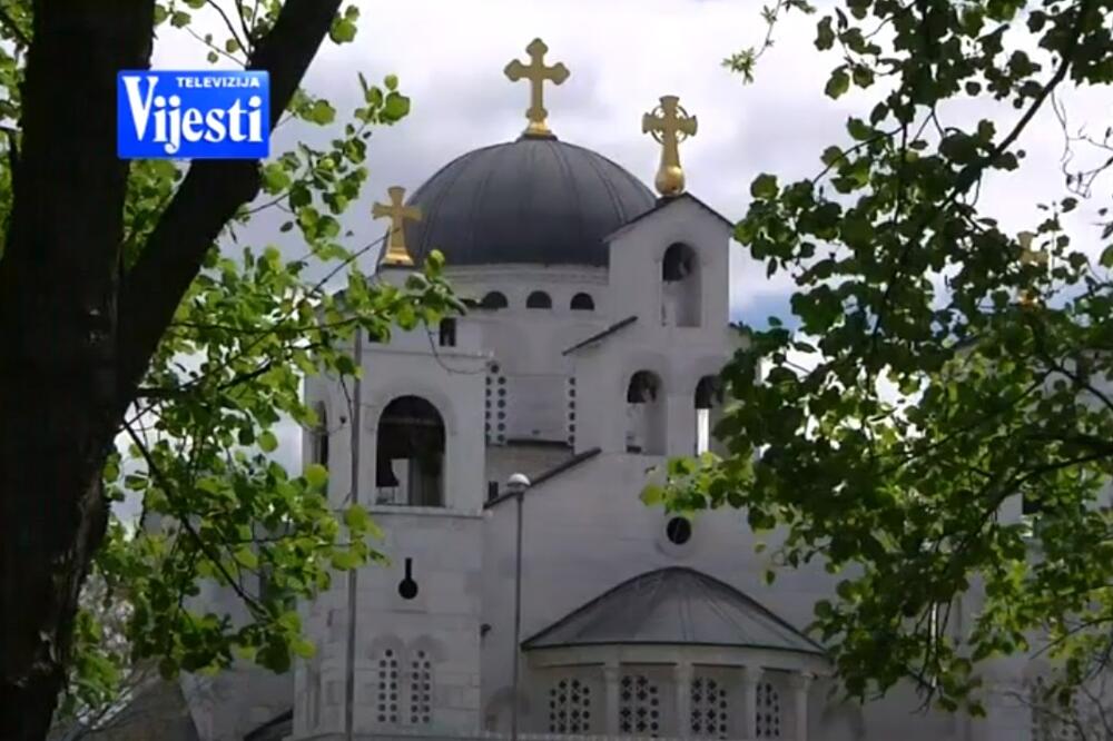 Hram Hristovog Vaskrsenja u Podgorici, Foto: TV Vijesti