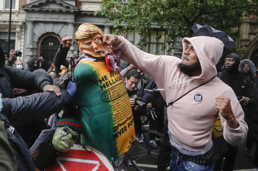 Sa protesta u Londonu, Foto: AP
