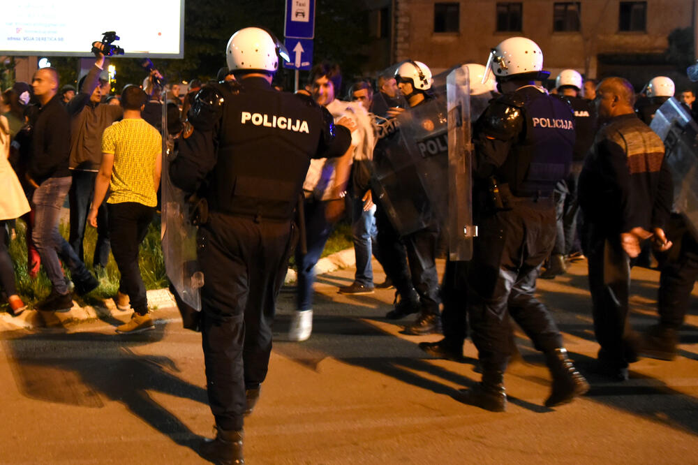 Tenzije u Nikšiću nakon hapšenja Joanikija, Foto: Luka Zeković
