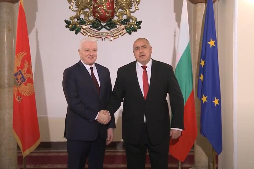 Premijeri Borisov i Marković u Sofiji, februar 2020., Foto: Printscreen YouTube