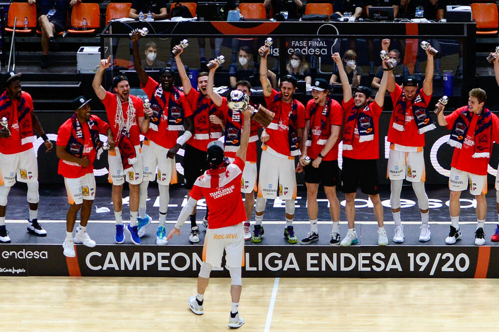 Košarkaši Baskonije, Foto: ACB liga