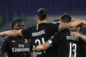 Milan uručio titulu Juventusu, Lacio nemoćan bez napadača
