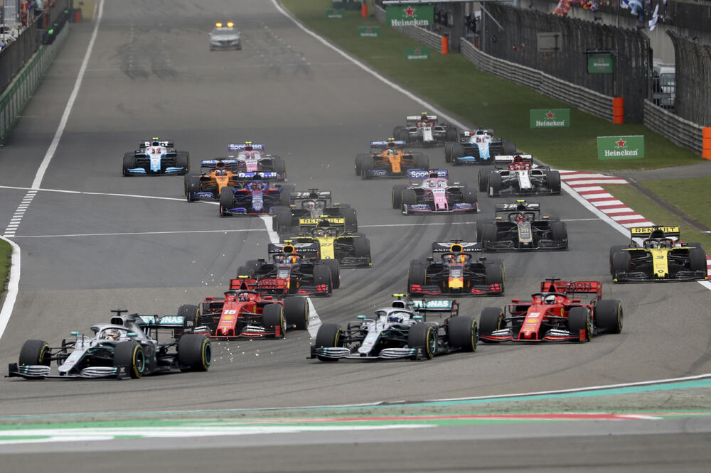 Sa trke Formule 1 u Šangaju, Foto: AP