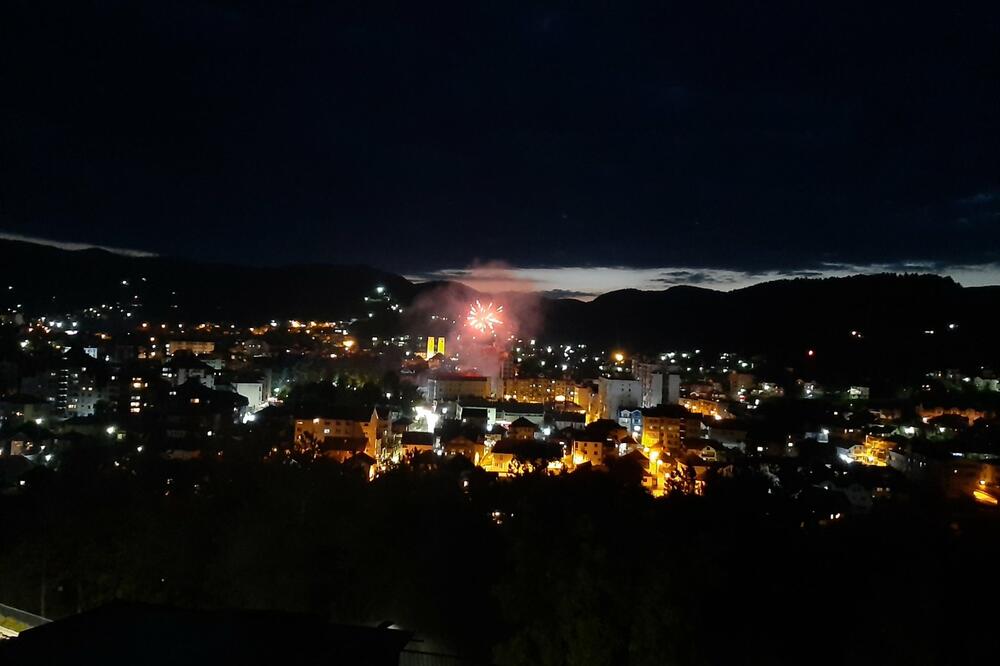 Vatromet u Bijelom Polju, Foto: Jadranka Ćetković