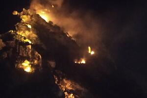 Ugašen požar na San Đovaniju, šef vatrogasne službe neće o uzroku