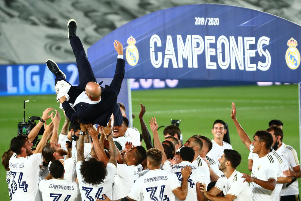 Još jedna Zidanova trofejna sezona s Realom, Foto: Reuters