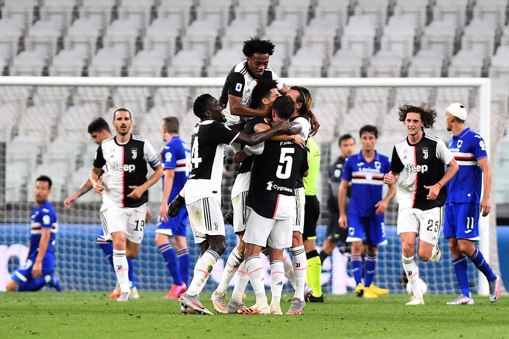 Fudbaleri Juventusa, Foto: REUTERS