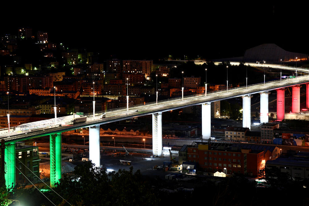 Novi most u Đenovi, Foto: Reuters