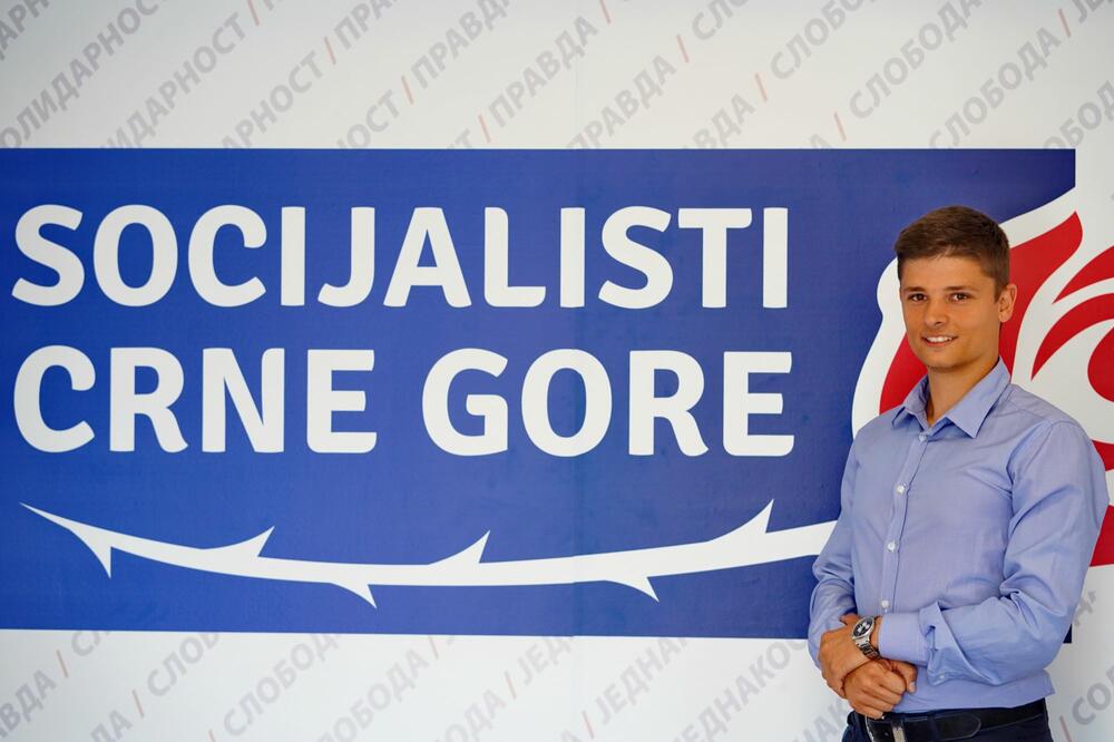 Božidar Vukšić, Foto: Socijalisti Crne Gore