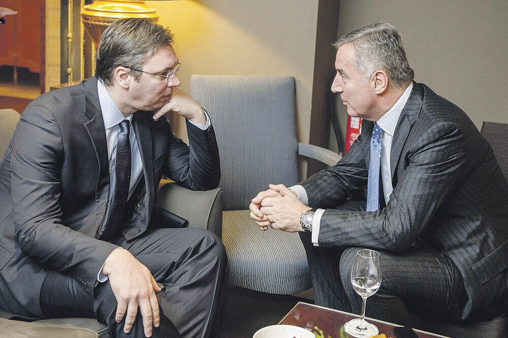 Vučić i Đukanović, Foto: gov.me