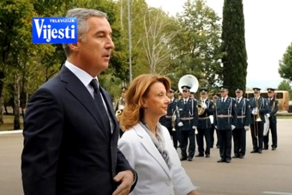 Đukanović i Pejanović Đurišić, Foto: Screenshot/TV Vijesti