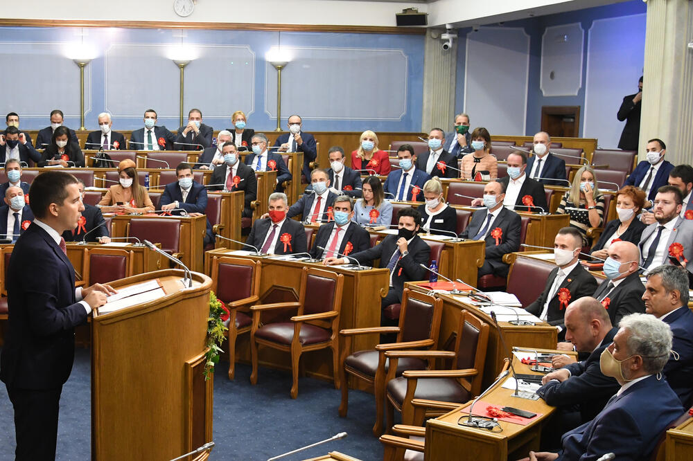 Konstitutivna sjednica Skupštine Crne Gore, Foto: Vijesti/Savo Prelević