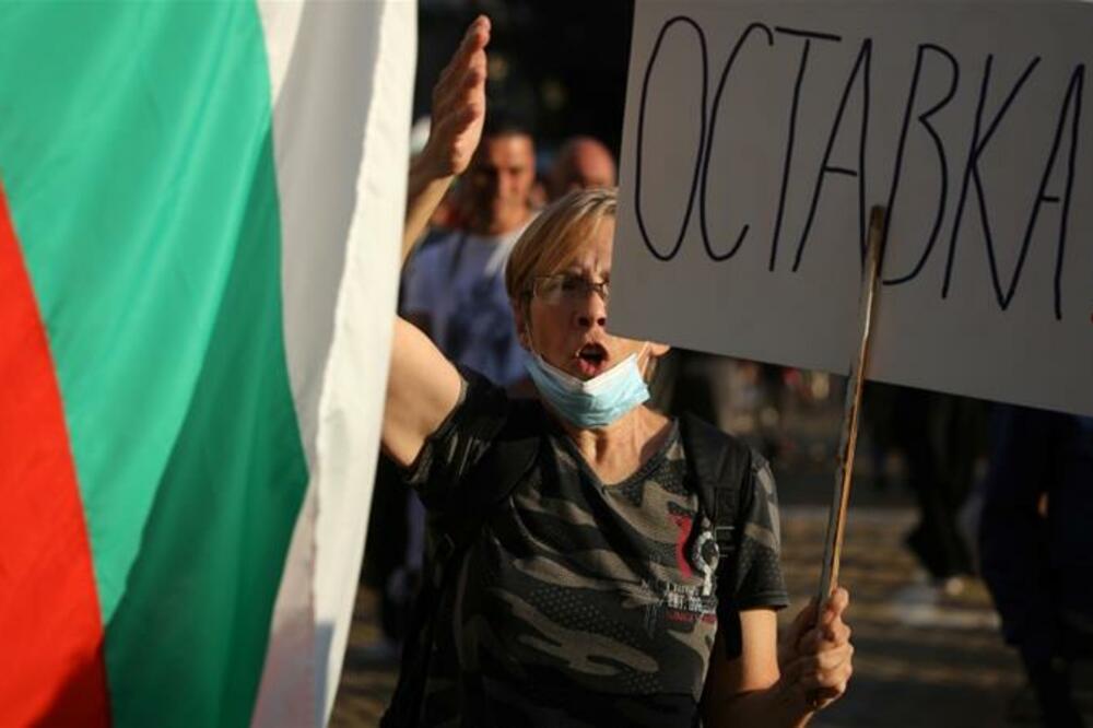 Sa julskih protesta u Bugarskoj, Foto: Reuters