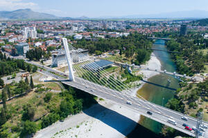 Podgorica: Most Milenijum zatvoren za saobraćaj