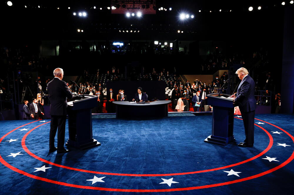 Bajden i Tramp u TV debati, Foto: Reuters