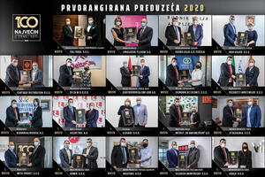 Dodijeljena priznanja 100 najvećih u Crnoj Gori 2020