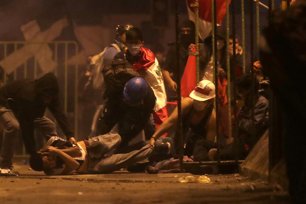 Sa demonstracija u Peruu, Foto: REUTERS