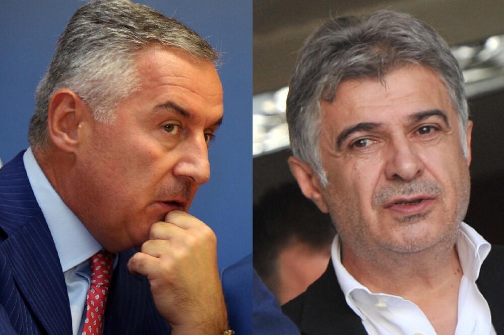 Milo Đukanović i Vuk Rajković, Foto: Vijesti